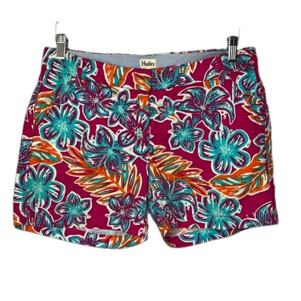 Hatley Floral Cotton Shorts
